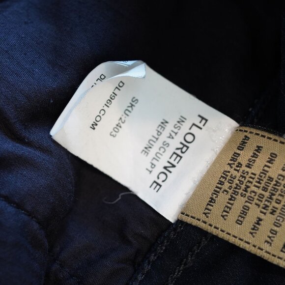 DL1961 Florence Instasculpt Skinny Jeans Neptune Wash Size 30 - Picture 8 of 13